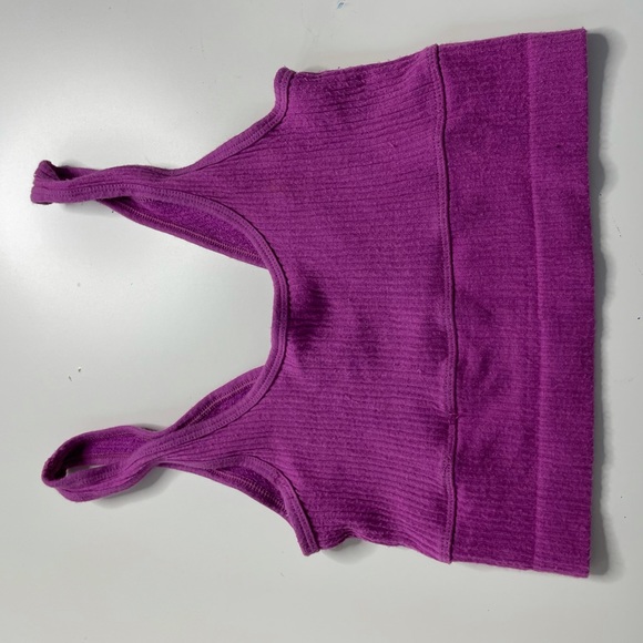 Pink cropped top, great condition never worn, size small - Picture 2 of 2